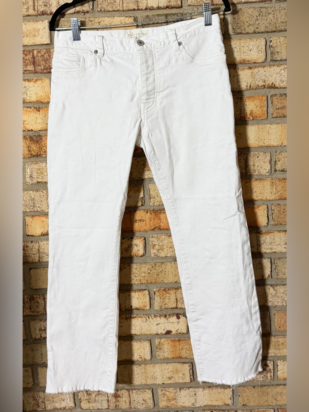 Nili Lotan white jeans 26